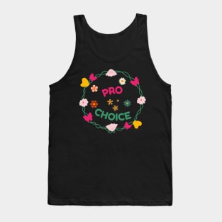 Pro Choice Floral Look Tank Top